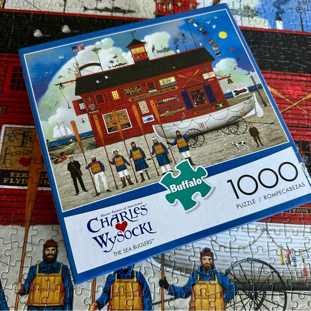 Charles Wysocki Sea Buglers 1000 Piece puzzle
